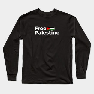 Free Palestine Love Long Sleeve T-Shirt